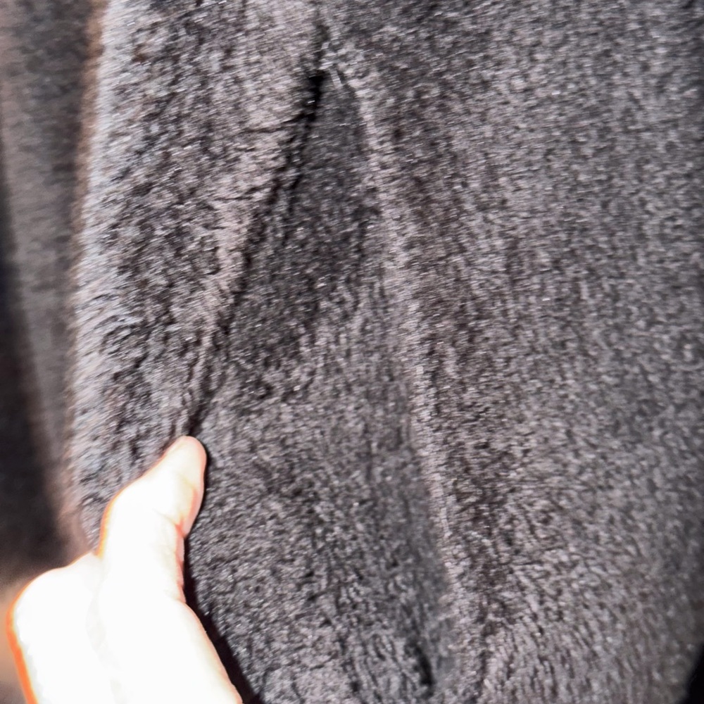 Hem & Thread Black Teddy Jacket - image 4